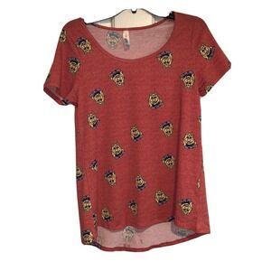 NWT LulaRoe Classic T shirt Size XS‎ Disney Miss Piggy pink